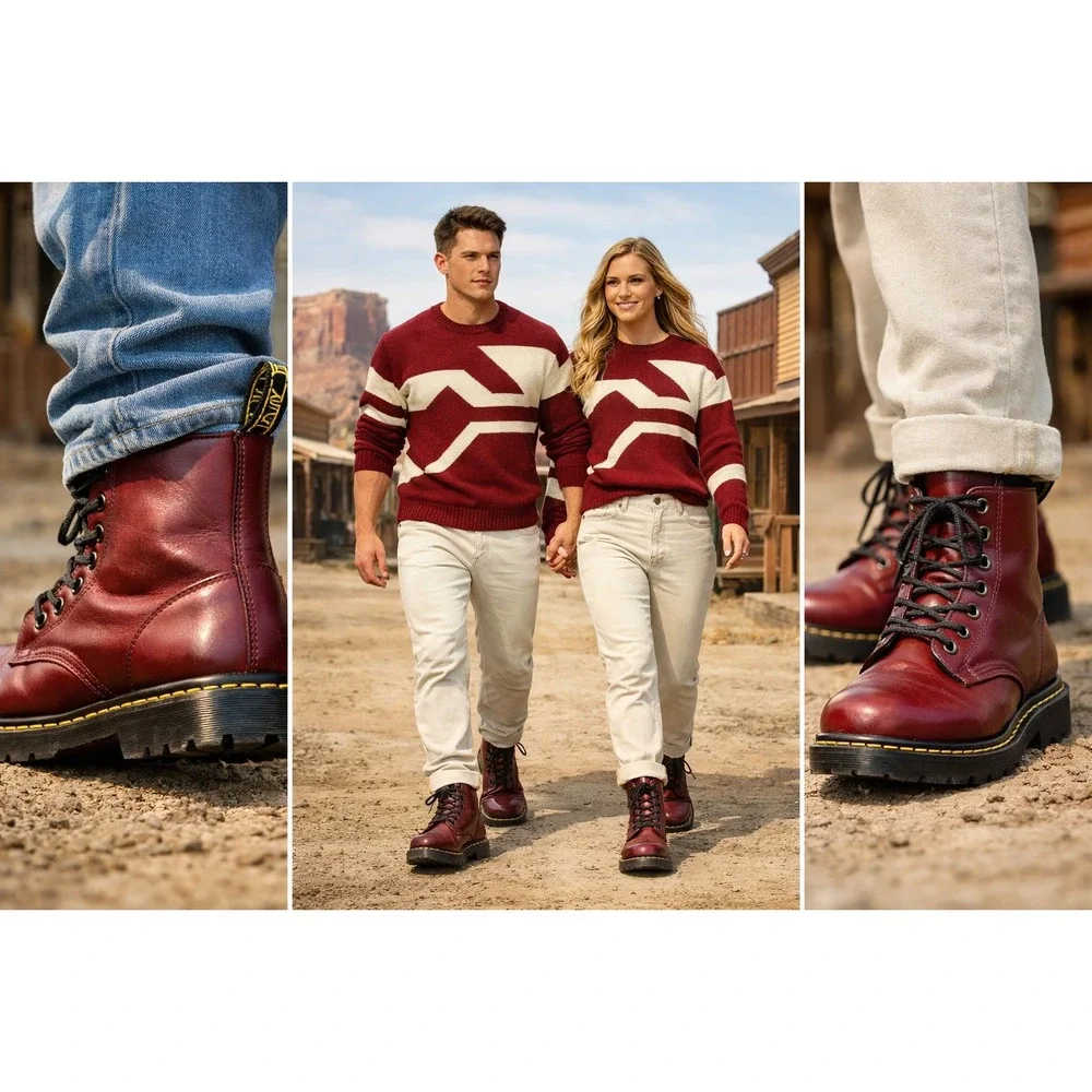 Dr. Martens ethereal preppy